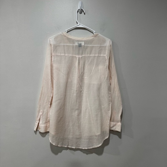 Old navy crinkle gauze tunic medium - Picture 3 of 6